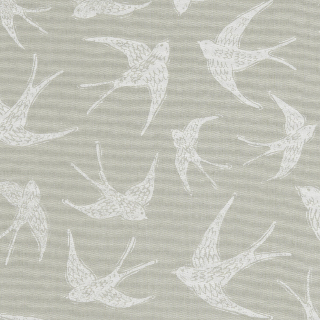 Fly Away fabric in taupe color - pattern F1187/07.CAC.0 - by Clarke And Clarke in the Land &amp; Sea By Studio G For C&amp;C collection