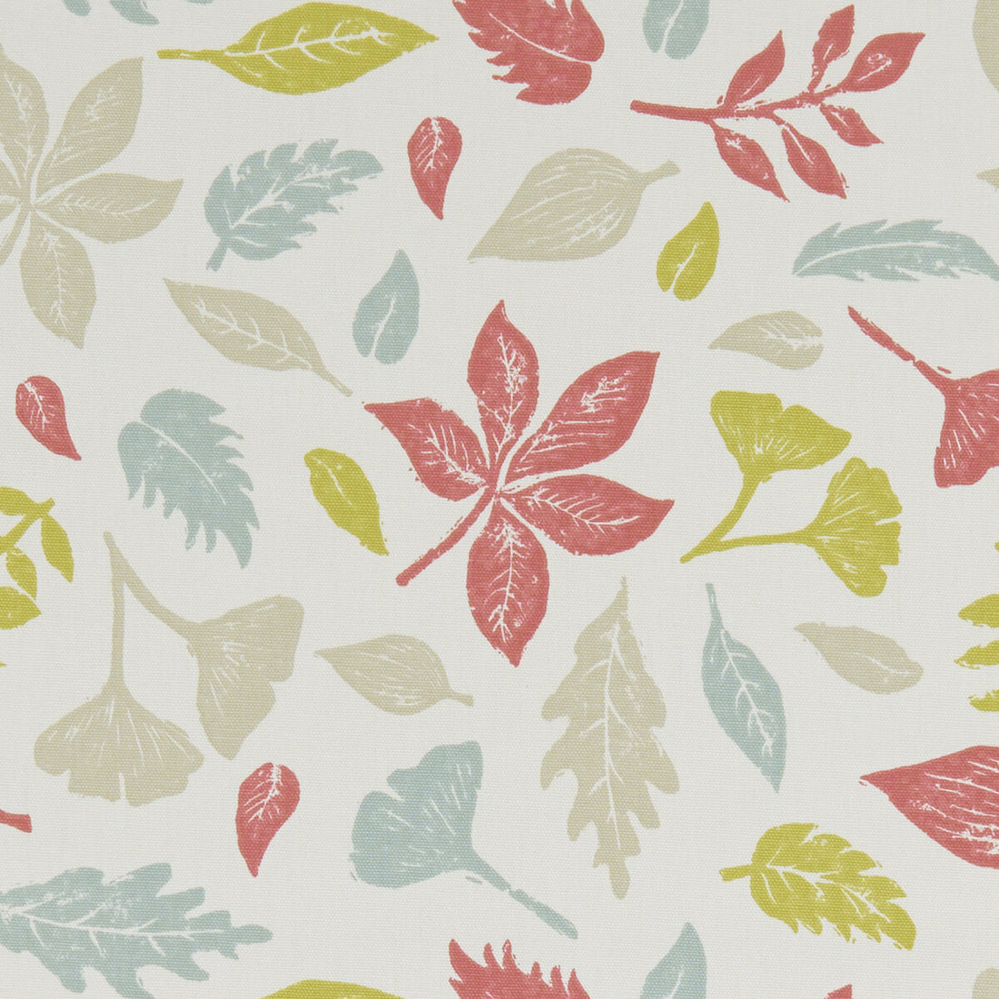 Hawthorn fabric in summer color - pattern F1188/04.CAC.0 - by Clarke And Clarke in the Land &amp; Sea By Studio G For C&amp;C collection
