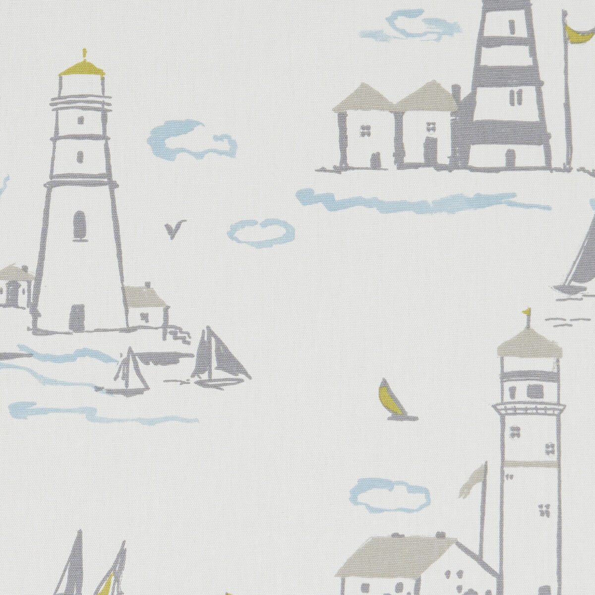 Lowestoft fabric in mineral color - pattern F1189/02.CAC.0 - by Clarke And Clarke in the Land & Sea By Studio G For C&C collection