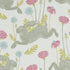 March Hare fabric in summer color - pattern F1190/04.CAC.0 - by Clarke And Clarke in the Land & Sea By Studio G For C&C collection