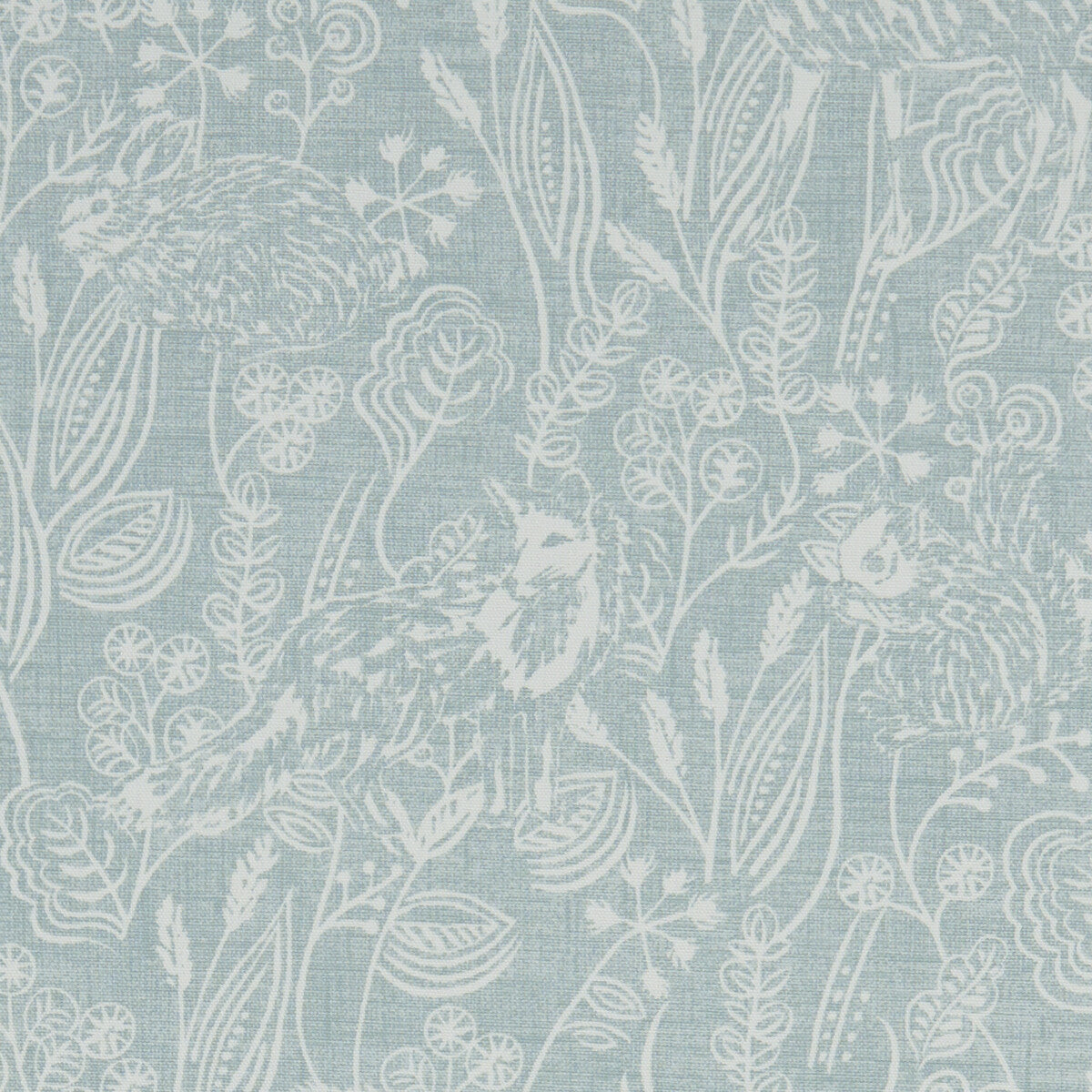 Westleton fabric in duckegg color - pattern F1197/01.CAC.0 - by Clarke And Clarke in the Land & Sea By Studio G For C&C collection