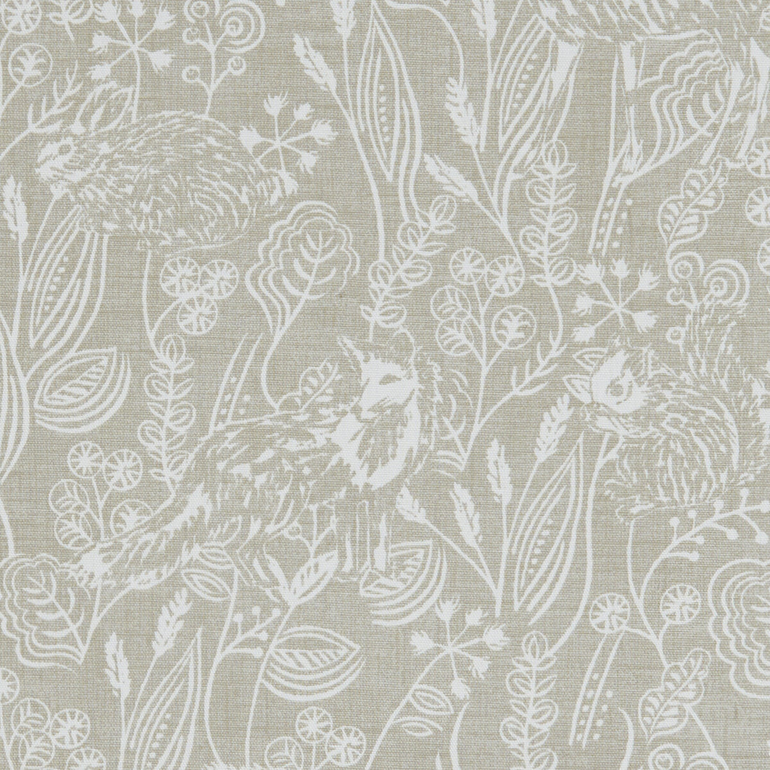 Westleton fabric in taupe color - pattern F1197/04.CAC.0 - by Clarke And Clarke in the Land &amp; Sea By Studio G For C&amp;C collection