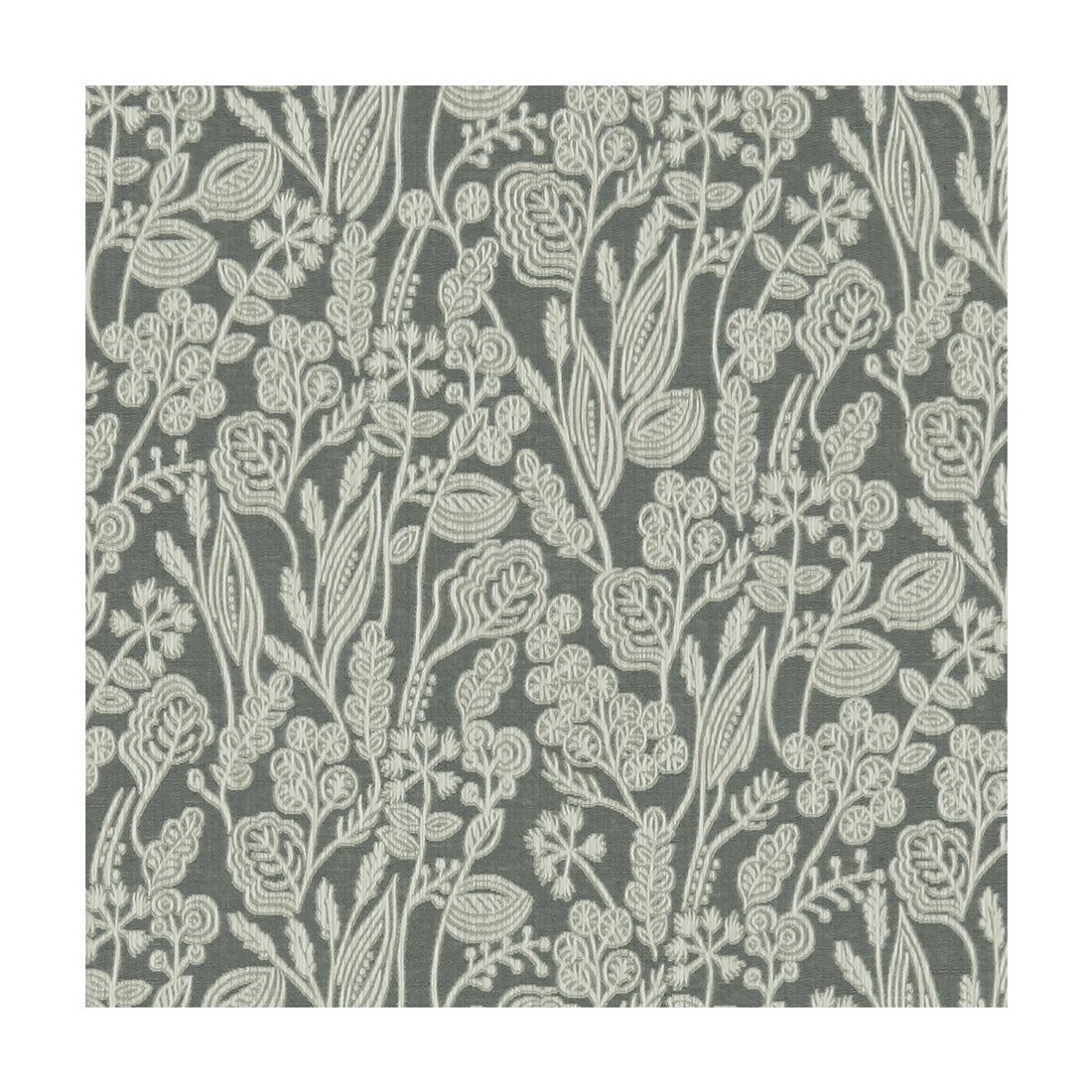 Marbury fabric in charcoal color - pattern F1230/02.CAC.0 - by Clarke And Clarke in the Marbury By Studio G For C&amp;C collection