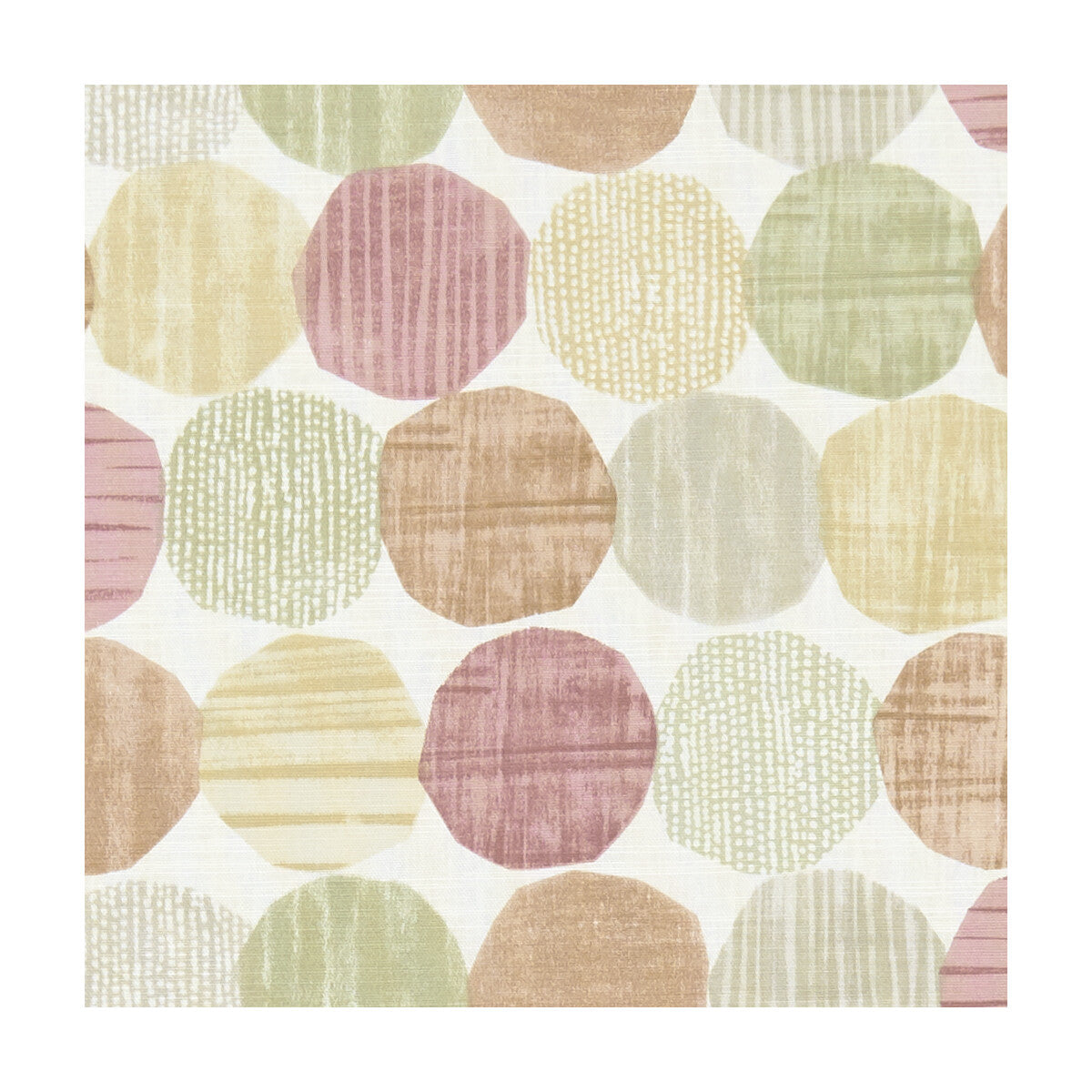 Stepping Stones fabric in spice color - pattern F1235/05.CAC.0 - by Clarke And Clarke in the Roof Garden By Studio G For C&C collection