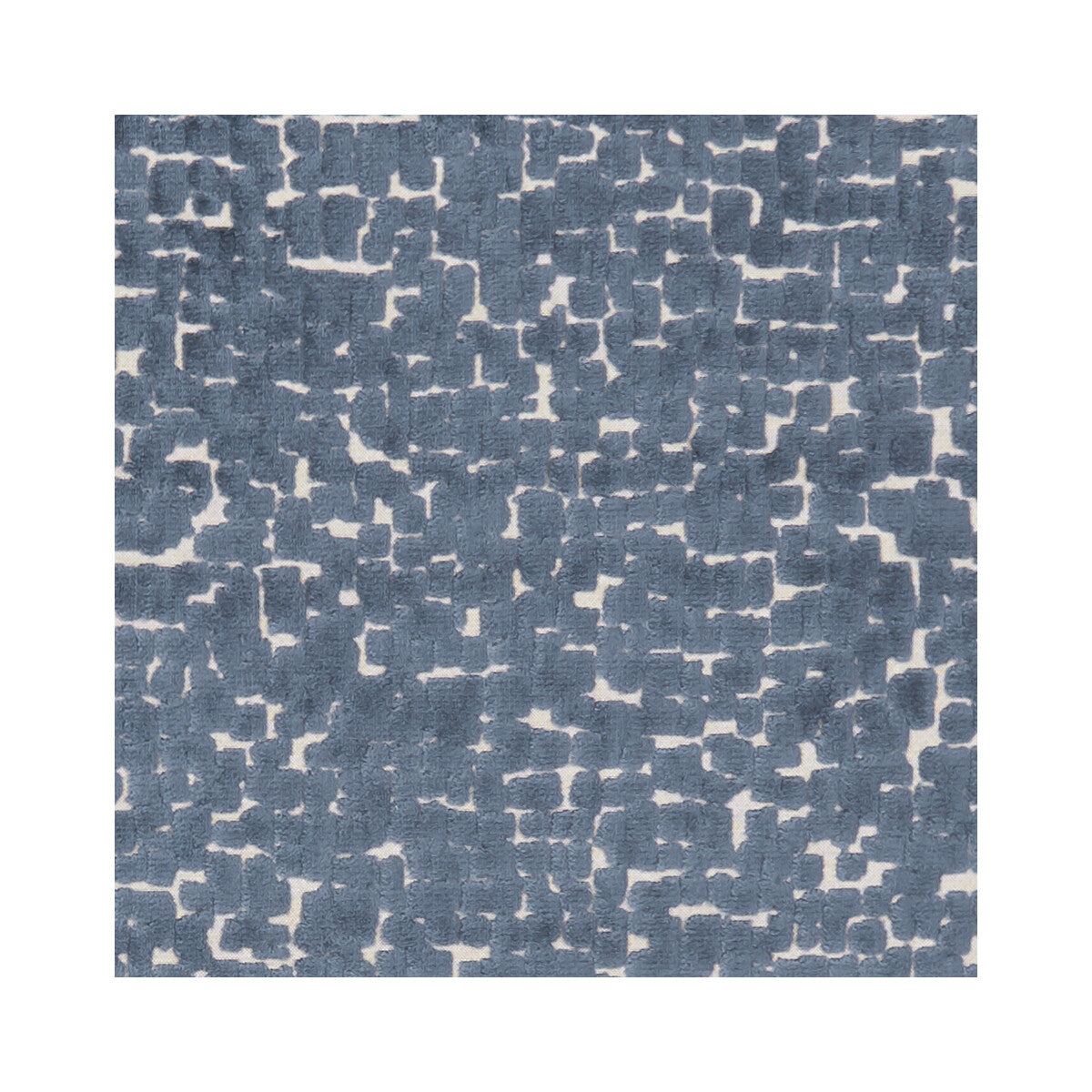 Mattone fabric in navy color - pattern F1241/05.CAC.0 - by Clarke And Clarke in the Clarke & Clarke Kaleidoscope collection
