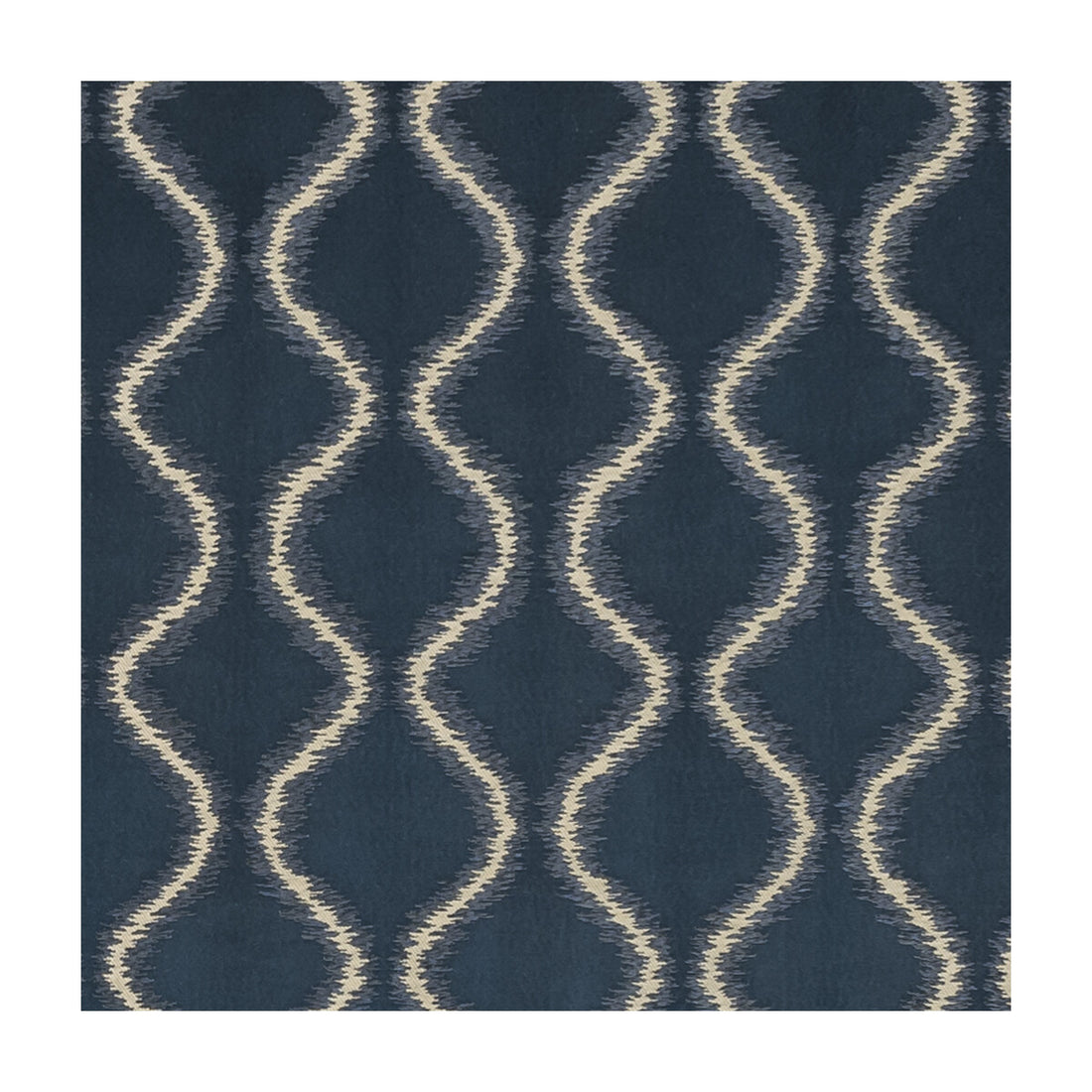 Solare fabric in midnight color - pattern F1249/03.CAC.0 - by Clarke And Clarke in the Clarke &amp; Clarke Lusso 2 collection