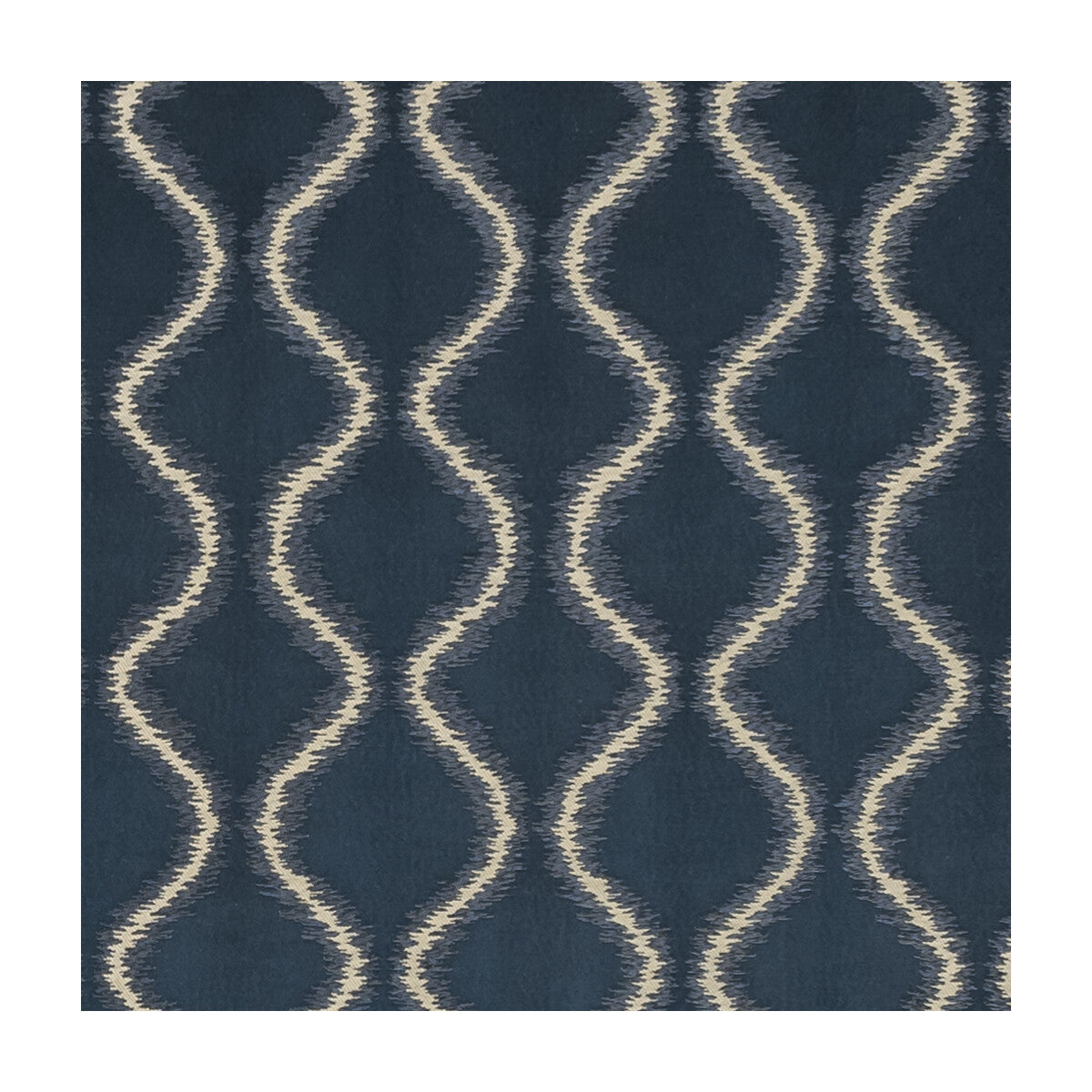 Solare fabric in midnight color - pattern F1249/03.CAC.0 - by Clarke And Clarke in the Clarke & Clarke Lusso 2 collection