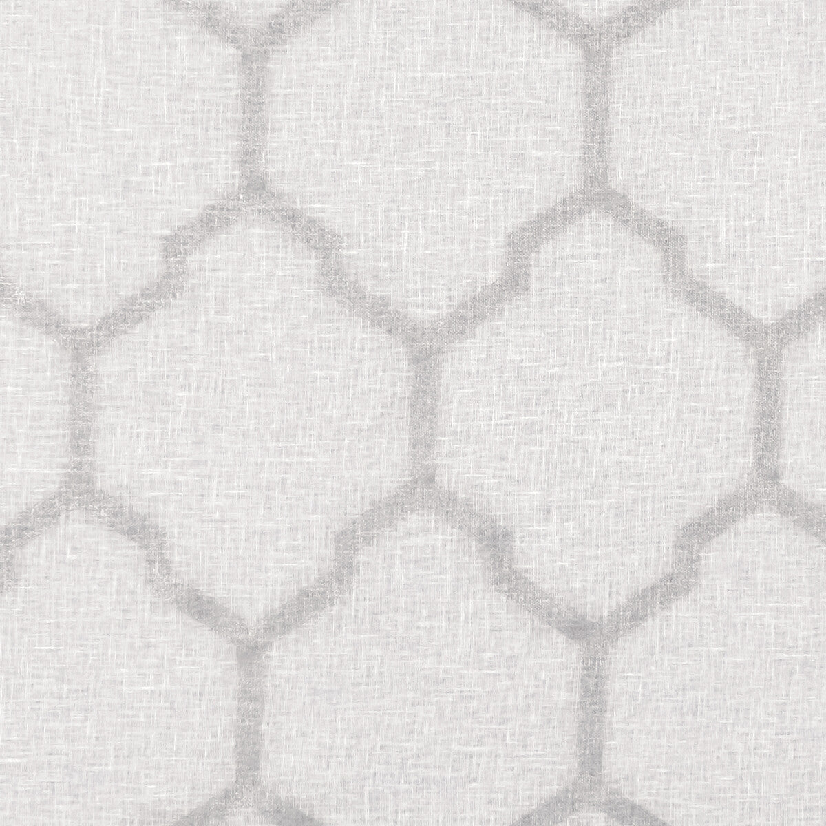 Arturo fabric in silver color - pattern F1286/02.CAC.0 - by Clarke And Clarke in the Clarke & Clarke Lusso Sheers collection