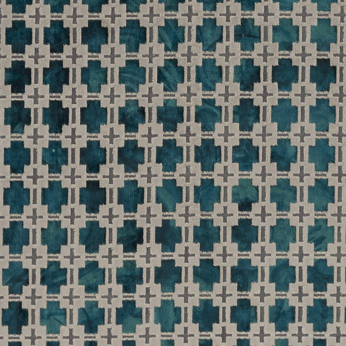 Maui fabric in kingfisher color - pattern F1302/01.CAC.0 - by Clarke And Clarke in the Clarke &amp; Clarke Exotica collection