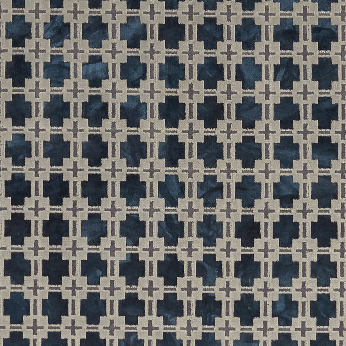 Maui fabric in midnight color - pattern F1302/02.CAC.0 - by Clarke And Clarke in the Clarke &amp; Clarke Exotica collection