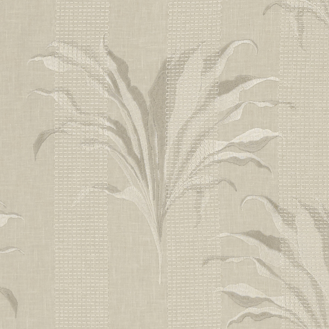Palma fabric in linen color - pattern F1303/05.CAC.0 - by Clarke And Clarke in the Clarke &amp; Clarke Exotica collection
