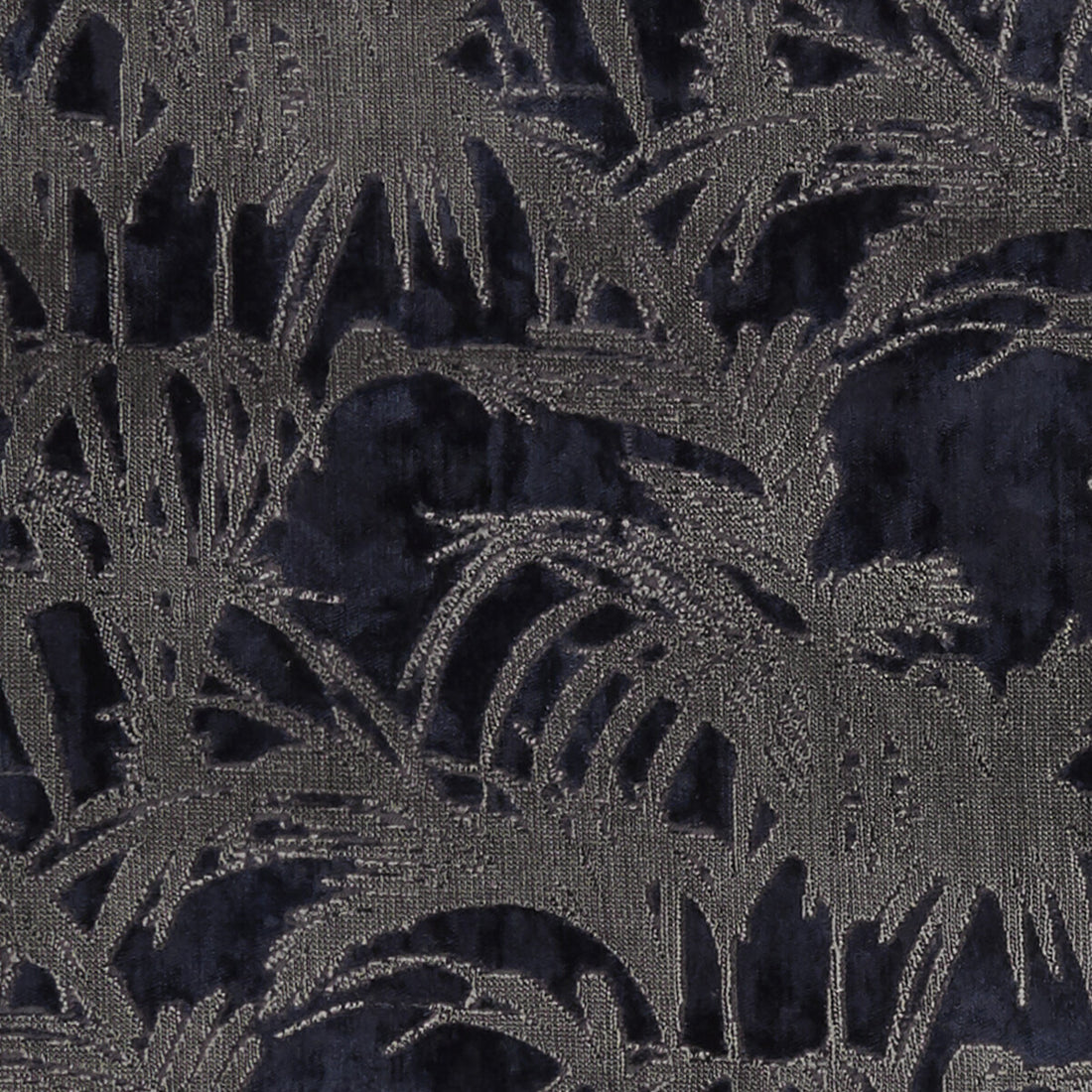 Tropicale fabric in midnight color - pattern F1305/04.CAC.0 - by Clarke And Clarke in the Clarke &amp; Clarke Exotica collection