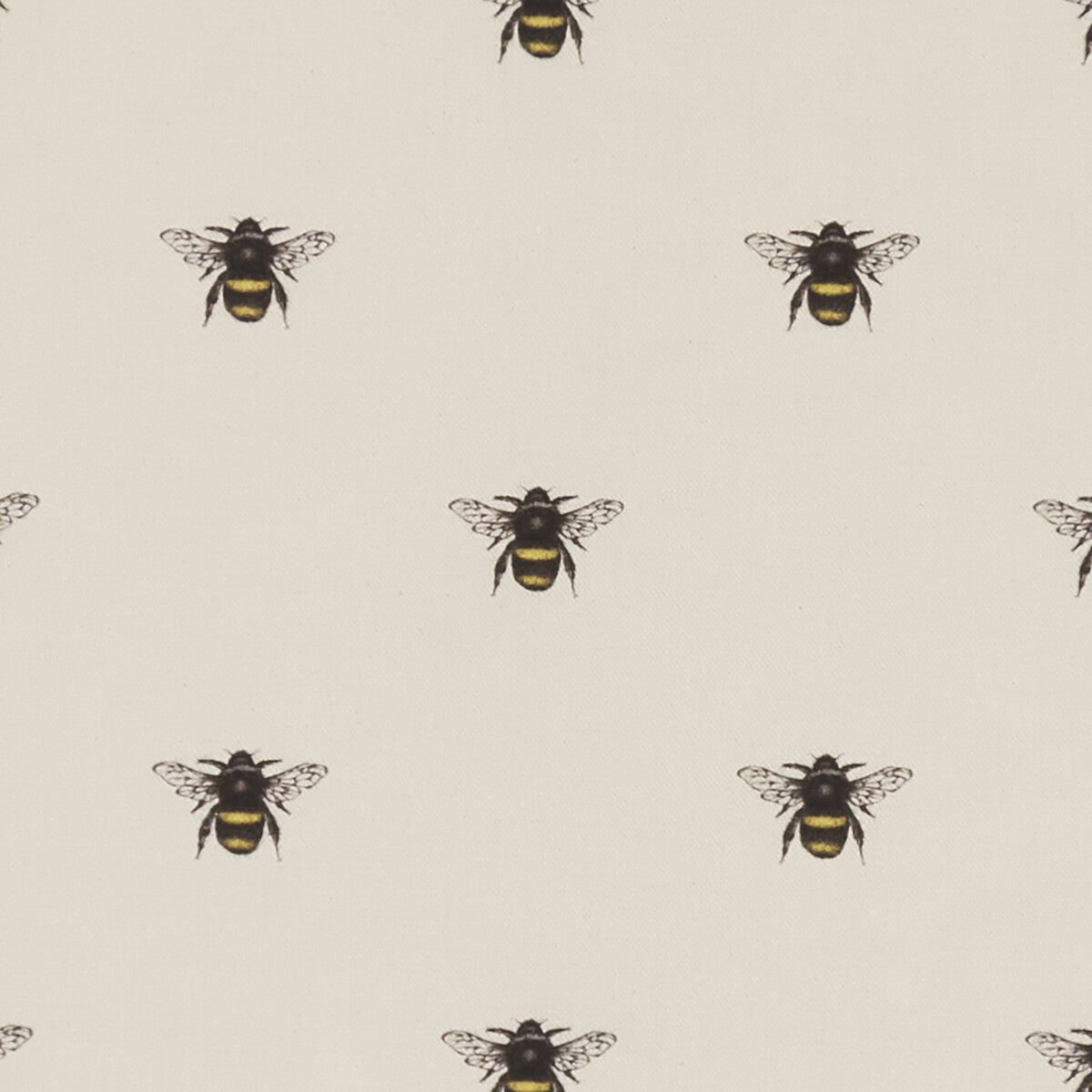 Abeja fabric in ivory color - pattern F1325/02.CAC.0 - by Clarke And Clarke in the Clarke & Clarke Eden collection