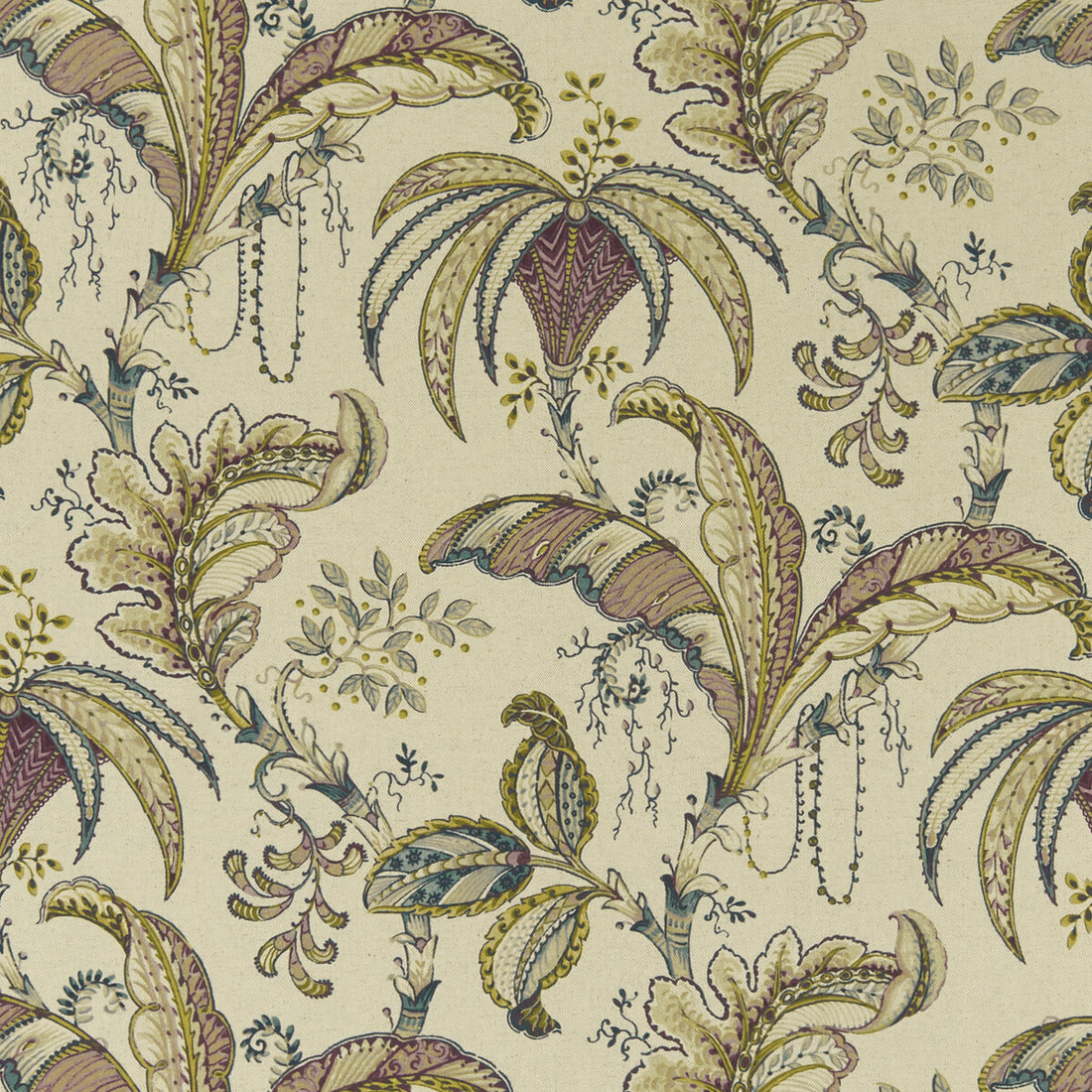Ophelia fabric in multi color - pattern F1330/04.CAC.0 - by Clarke And Clarke in the Clarke &amp; Clarke Eden collection
