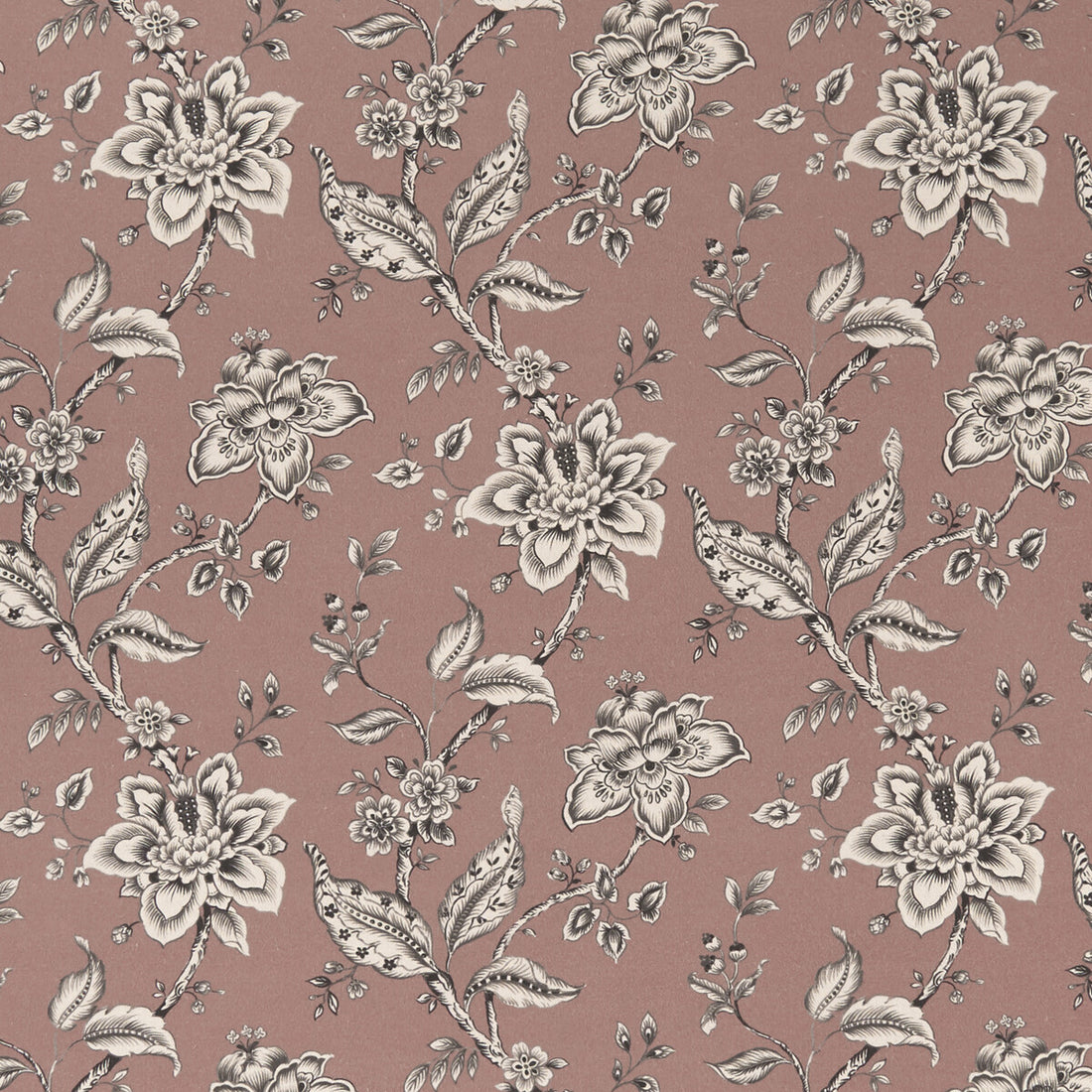 Palampore fabric in blush color - pattern F1331/01.CAC.0 - by Clarke And Clarke in the Clarke &amp; Clarke Eden collection