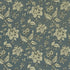 Palampore fabric in denim color - pattern F1331/03.CAC.0 - by Clarke And Clarke in the Clarke & Clarke Eden collection