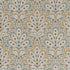 Persia fabric in teal/spice color - pattern F1332/05.CAC.0 - by Clarke And Clarke in the Clarke & Clarke Eden collection