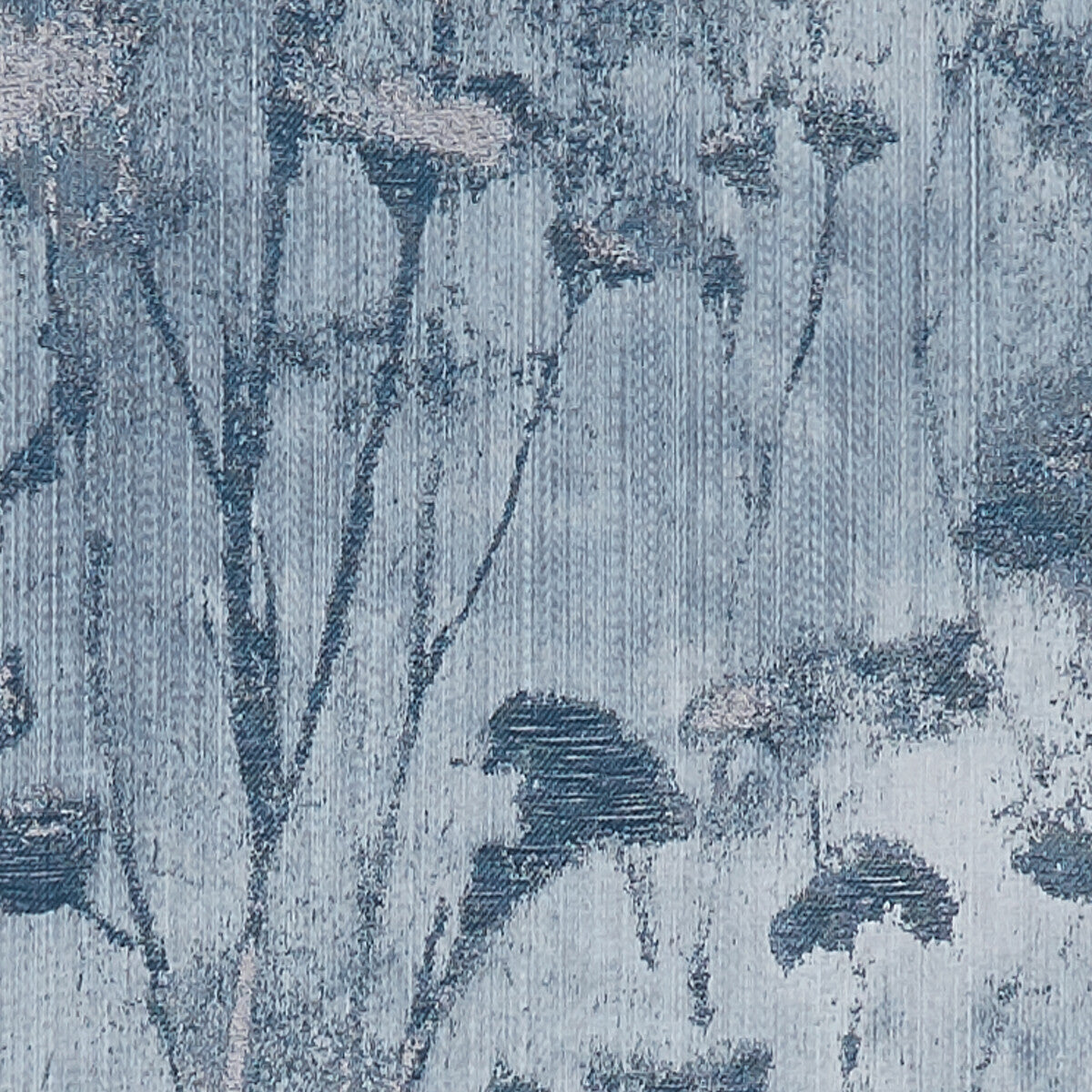 Silhouette fabric in denim color - pattern F1338/02.CAC.0 - by Clarke And Clarke in the Clarke & Clarke Diffusion collection