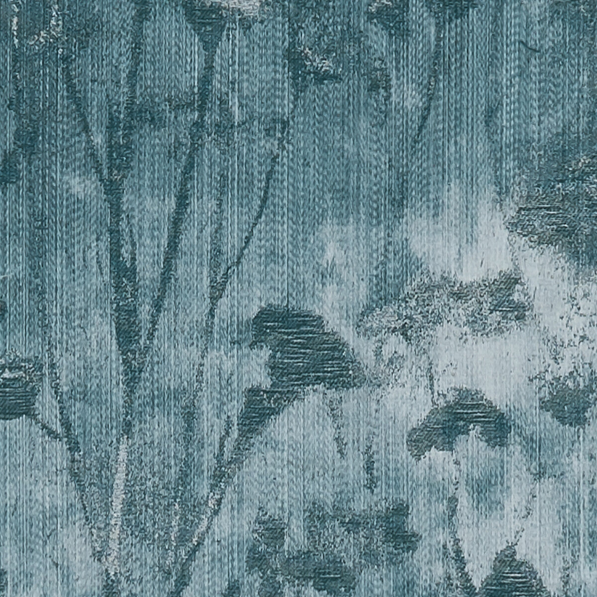Silhouette fabric in kingfisher color - pattern F1338/04.CAC.0 - by Clarke And Clarke in the Clarke & Clarke Diffusion collection