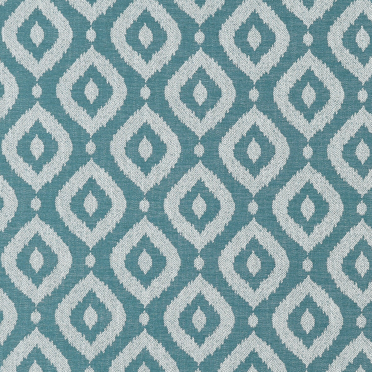 Soraya fabric in teal color - pattern F1350/09.CAC.0 - by Clarke And Clarke in the Clarke & Clarke Prince Of Persia collection