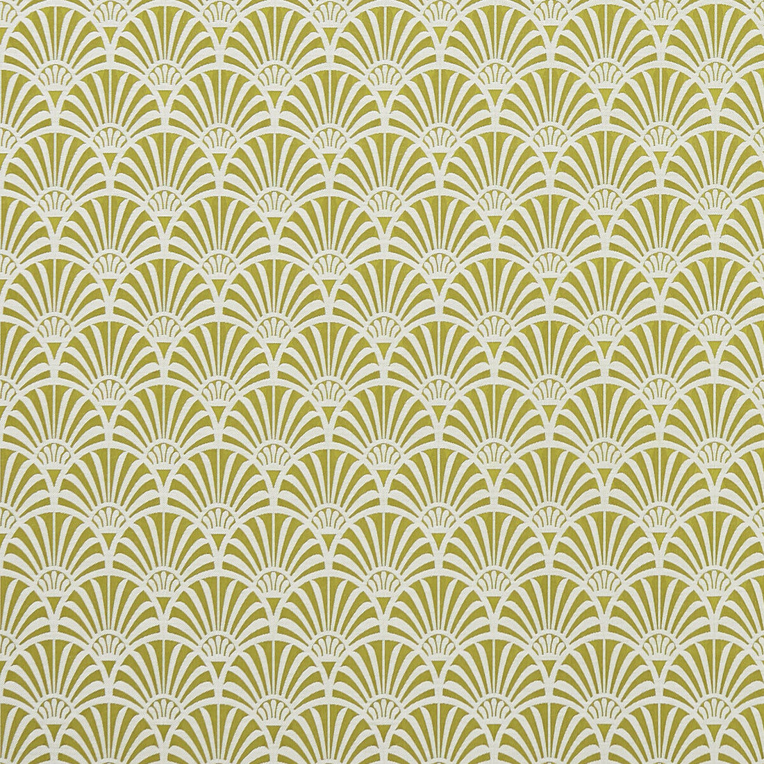 Zellige fabric in chartreuse color - pattern F1351/02.CAC.0 - by Clarke And Clarke in the Clarke &amp; Clarke Prince Of Persia collection
