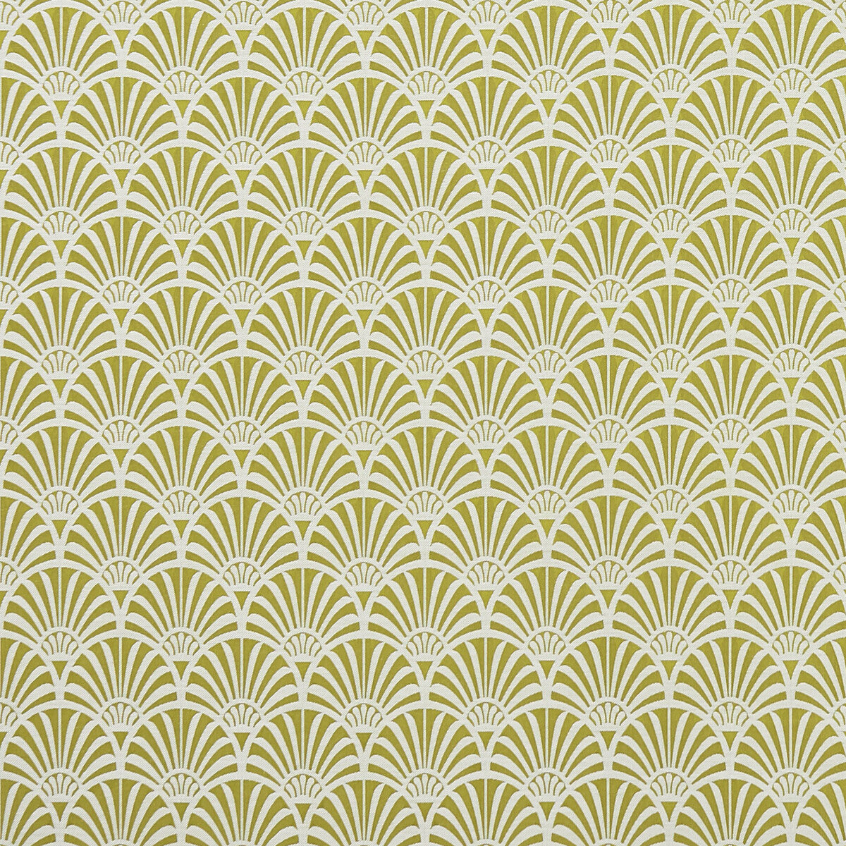 Zellige fabric in chartreuse color - pattern F1351/02.CAC.0 - by Clarke And Clarke in the Clarke & Clarke Prince Of Persia collection