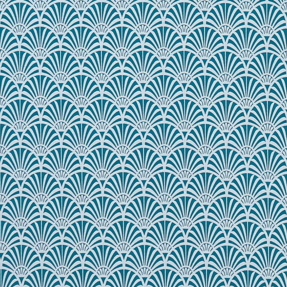 Zellige fabric in teal color - pattern F1351/04.CAC.0 - by Clarke And Clarke in the Clarke &amp; Clarke Prince Of Persia collection