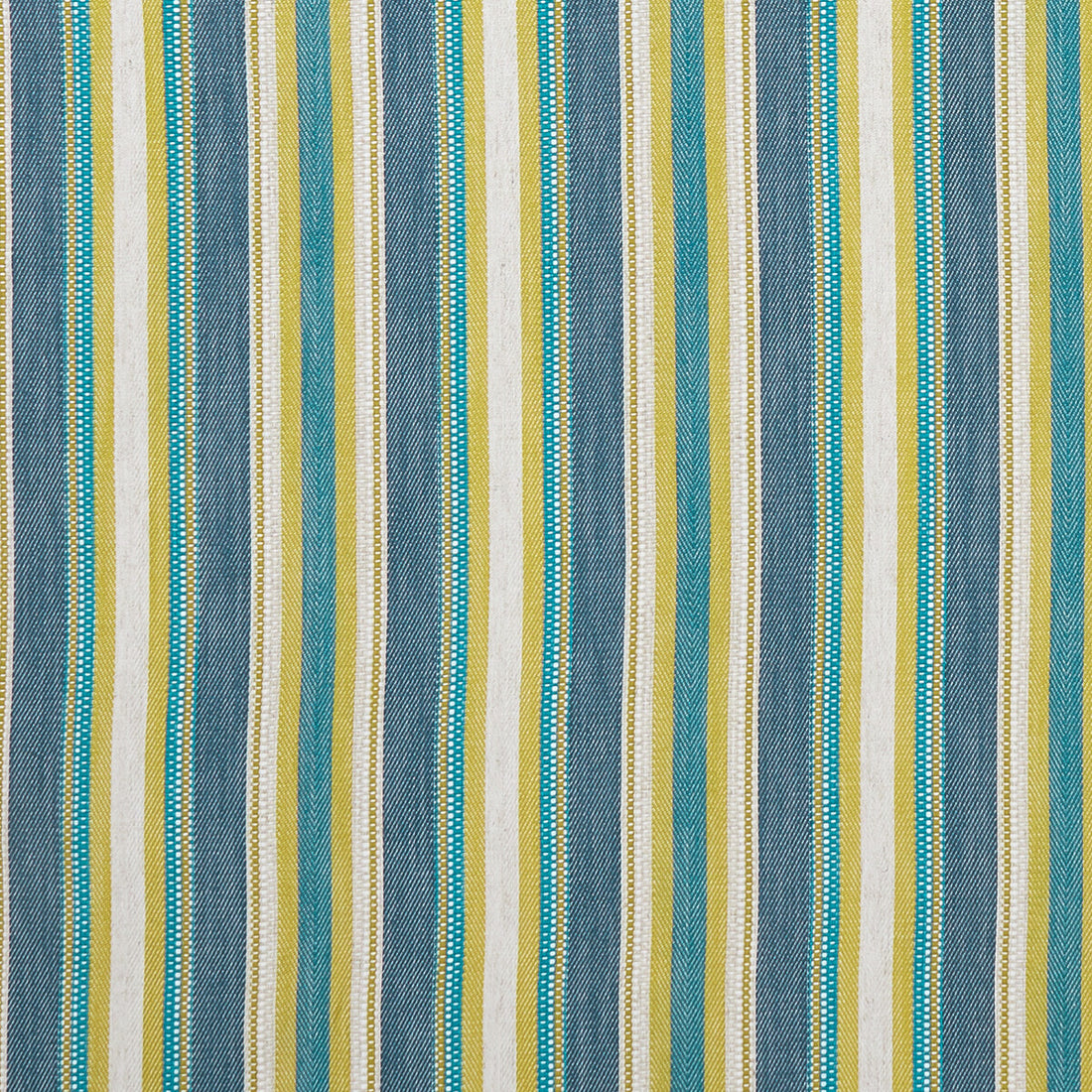 Ziba fabric in denim/chartreuse color - pattern F1352/03.CAC.0 - by Clarke And Clarke in the Clarke &amp; Clarke Prince Of Persia collection