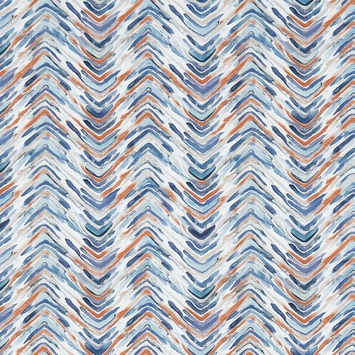 Medley fabric in teal/spice color - pattern F1358/03.CAC.0 - by Clarke And Clarke in the Palmero By Studio G For C&C collection