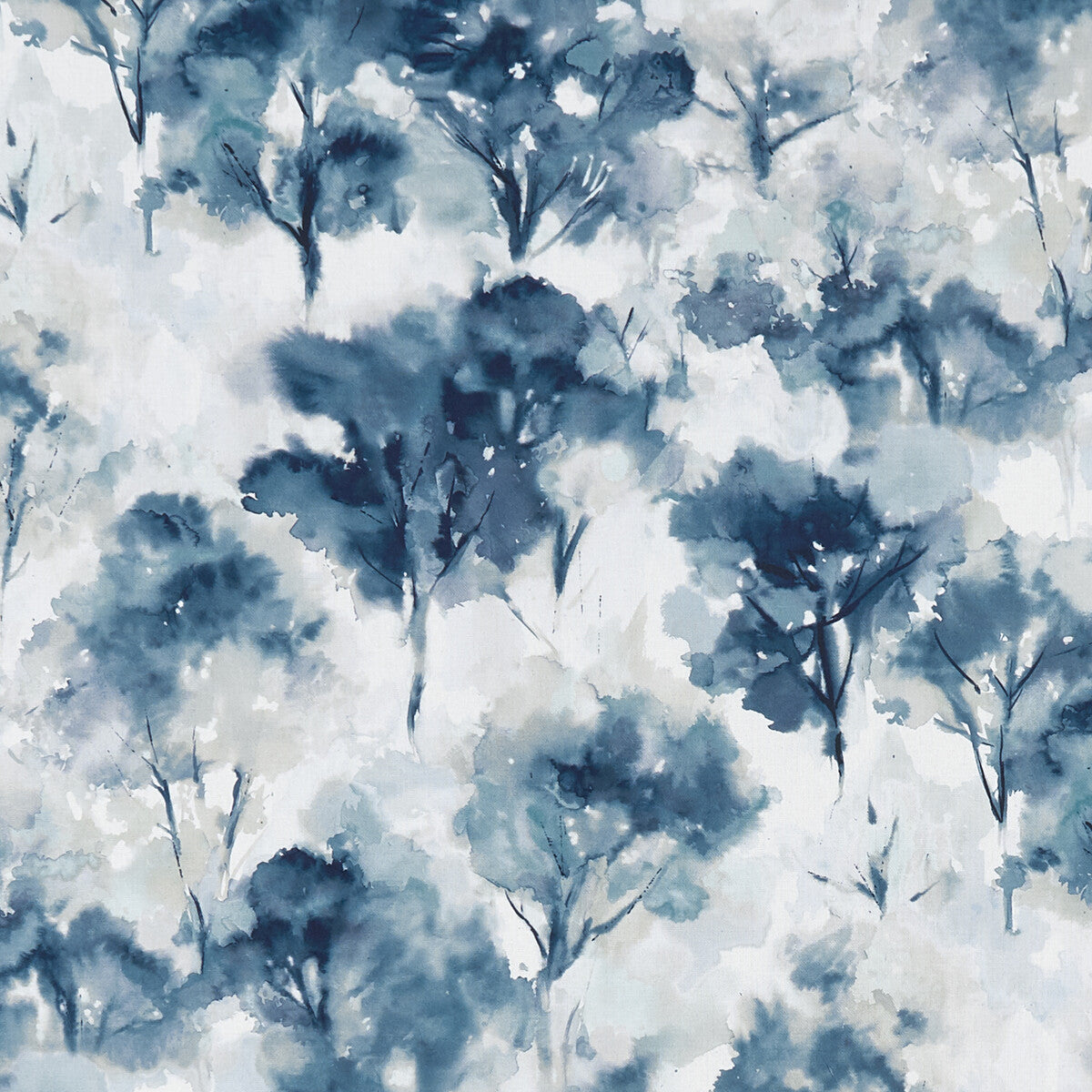 Sagano fabric in ink color - pattern F1361/03.CAC.0 - by Clarke And Clarke in the Palmero By Studio G For C&C collection