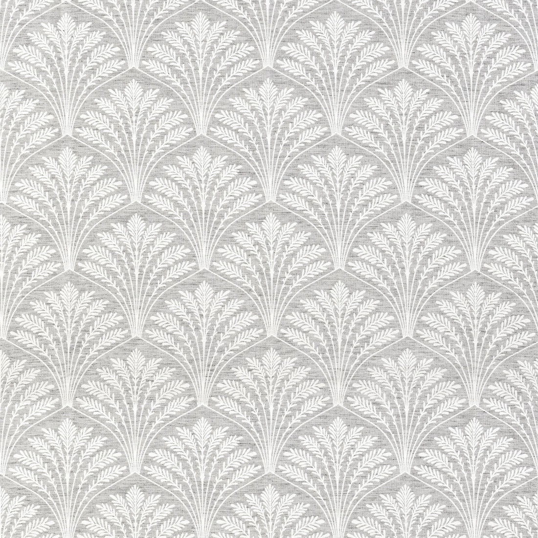 Freja fabric in charcoal color - pattern F1413/03.CAC.0 - by Clarke And Clarke in the Marika By Studio G For C&amp;C collection