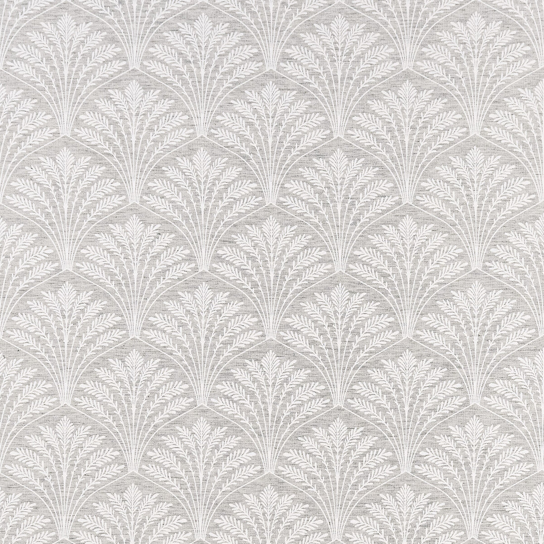 Freja fabric in feather color - pattern F1413/04.CAC.0 - by Clarke And Clarke in the Marika By Studio G For C&amp;C collection