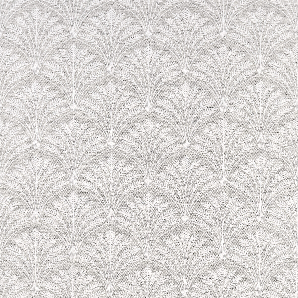 Freja fabric in feather color - pattern F1413/04.CAC.0 - by Clarke And Clarke in the Marika By Studio G For C&C collection
