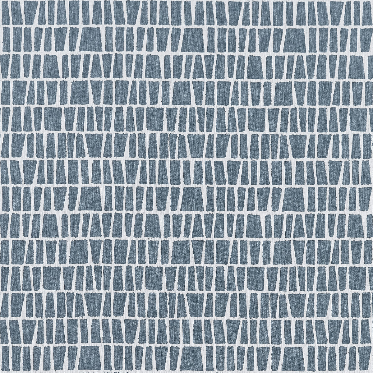 Quadro fabric in denim color - pattern F1414/01.CAC.0 - by Clarke And Clarke in the Marika By Studio G For C&C collection