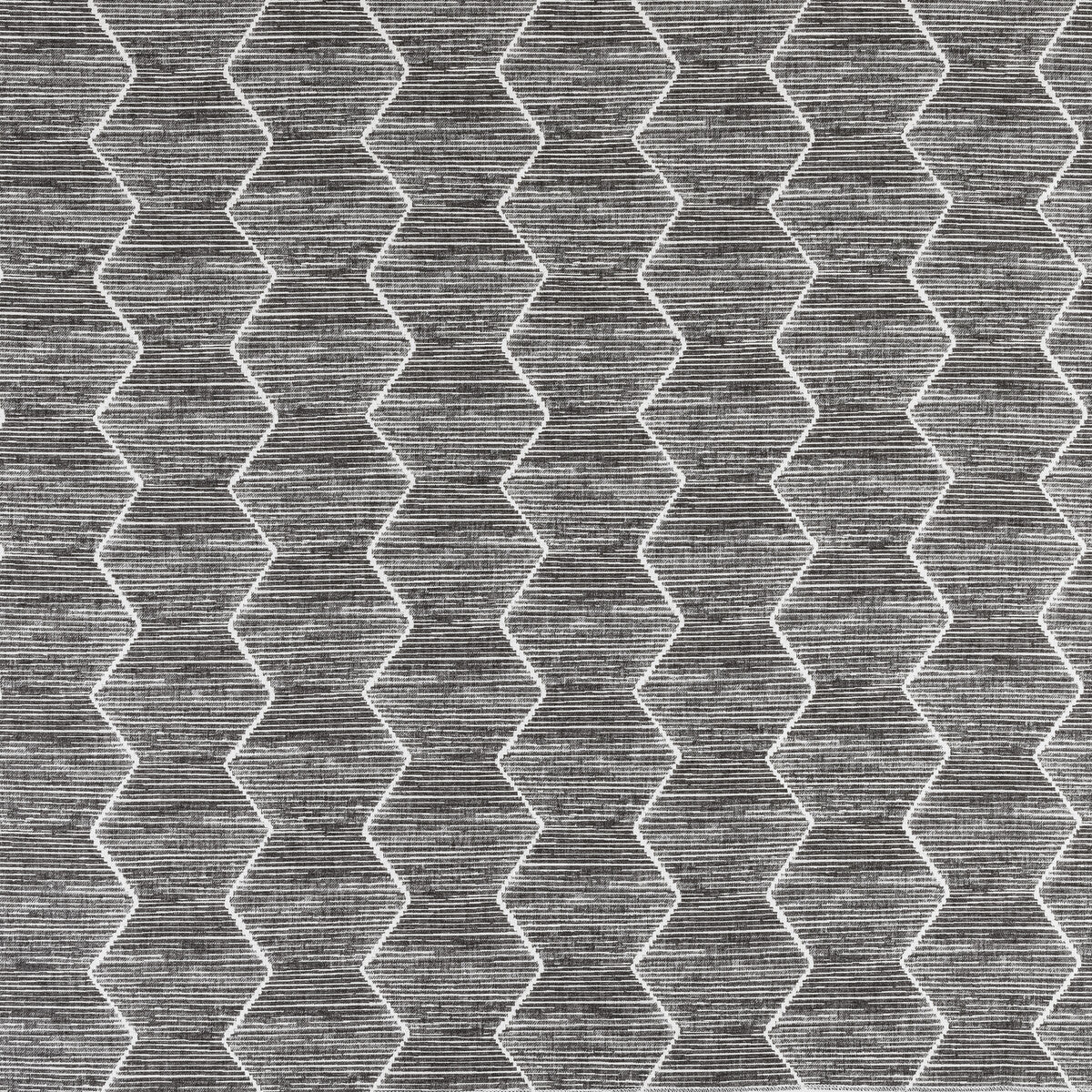 Stratum fabric in charcoal color - pattern F1415/03.CAC.0 - by Clarke And Clarke in the Marika By Studio G For C&C collection