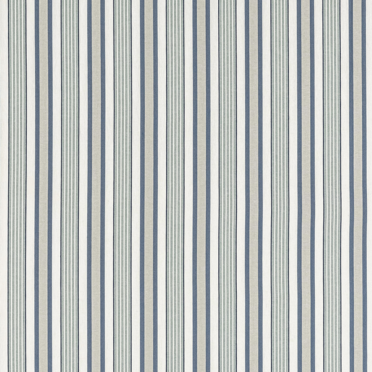 Belvoir fabric in mineral/denim color - pattern F1430/05.CAC.0 - by Clarke And Clarke in the Clarke & Clarke Botanist collection