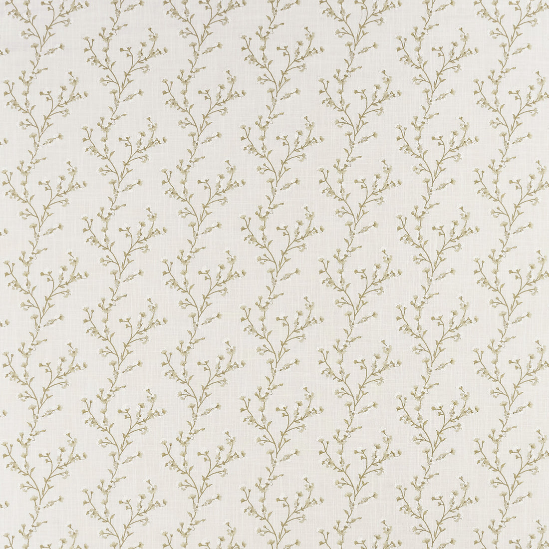 Blossom fabric in ivory color - pattern F1439/02.CAC.0 - by Clarke And Clarke in the Clarke &amp; Clarke Origins collection