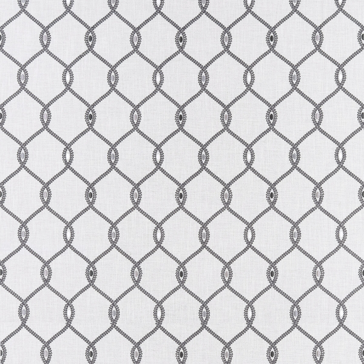 Opus fabric in charcoal color - pattern F1446/01.CAC.0 - by Clarke And Clarke in the Clarke & Clarke Origins collection