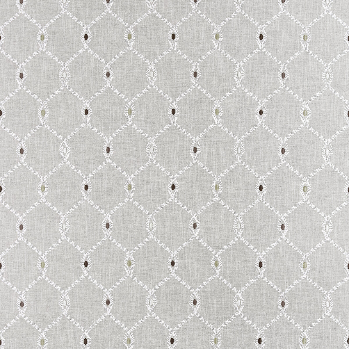 Opus fabric in silver color - pattern F1446/04.CAC.0 - by Clarke And Clarke in the Clarke & Clarke Origins collection
