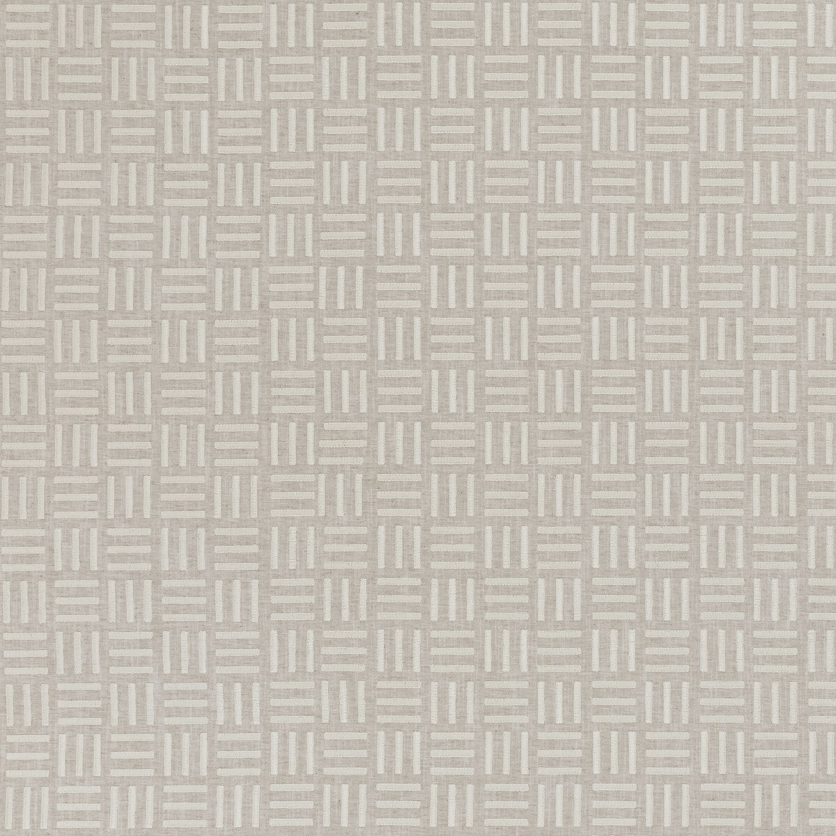 Parallel fabric in linen color - pattern F1449/03.CAC.0 - by Clarke And Clarke in the Clarke & Clarke Origins collection