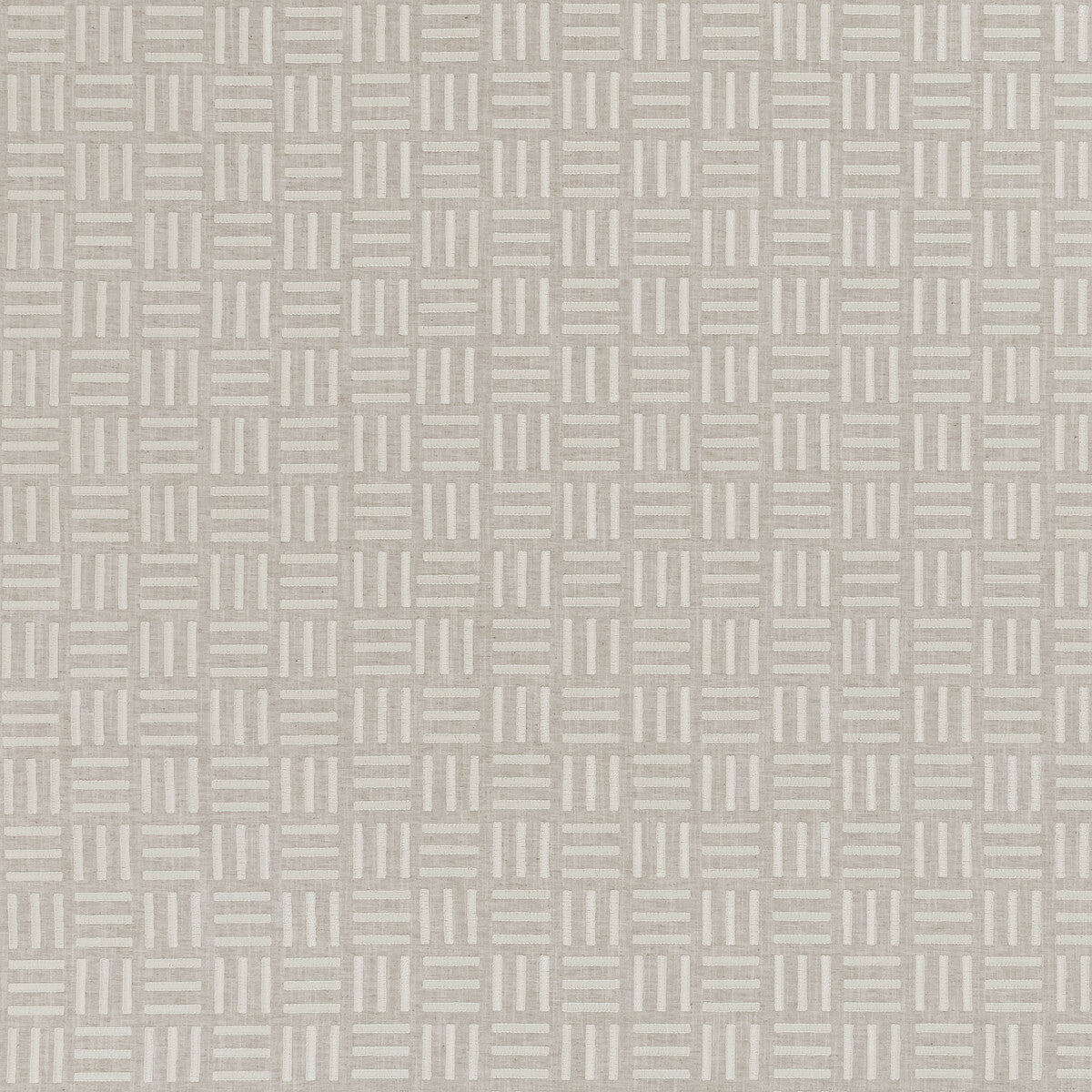Parallel fabric in linen color - pattern F1449/03.CAC.0 - by Clarke And Clarke in the Clarke &amp; Clarke Origins collection