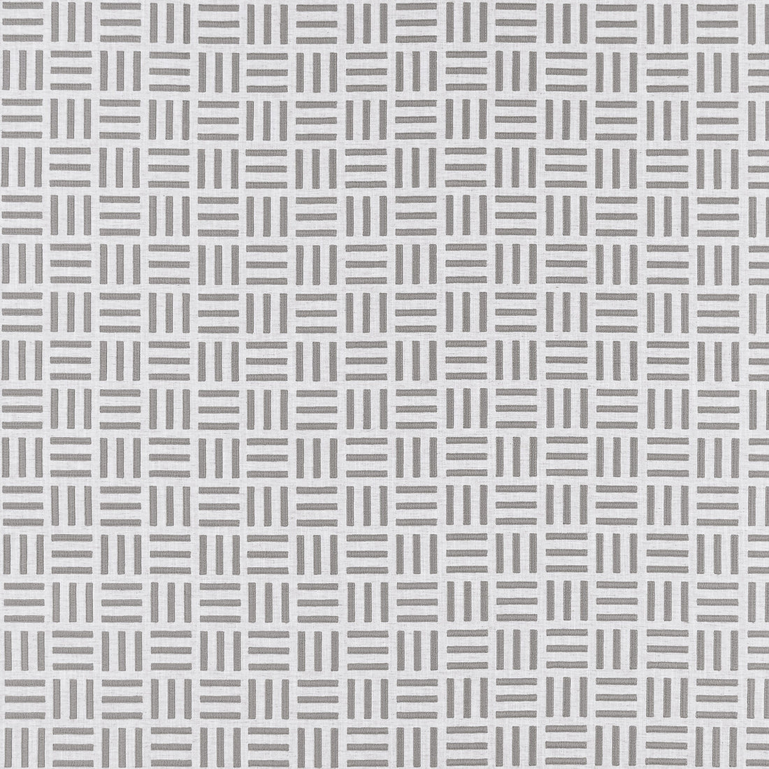 Parallel fabric in silver color - pattern F1449/04.CAC.0 - by Clarke And Clarke in the Clarke &amp; Clarke Origins collection