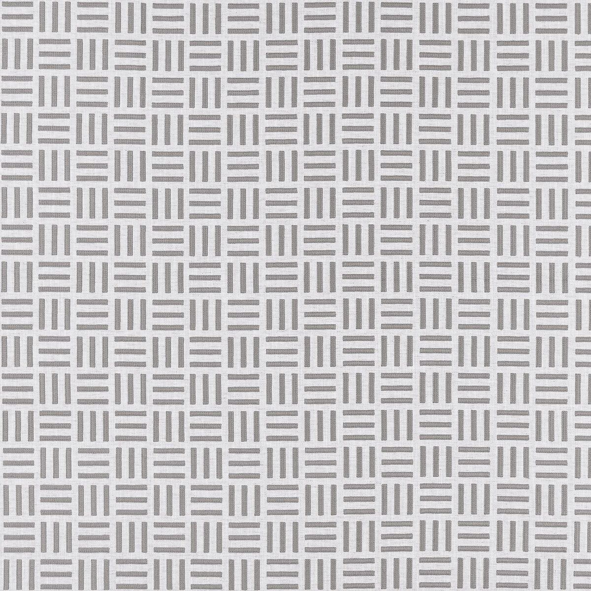 Parallel fabric in silver color - pattern F1449/04.CAC.0 - by Clarke And Clarke in the Clarke & Clarke Origins collection