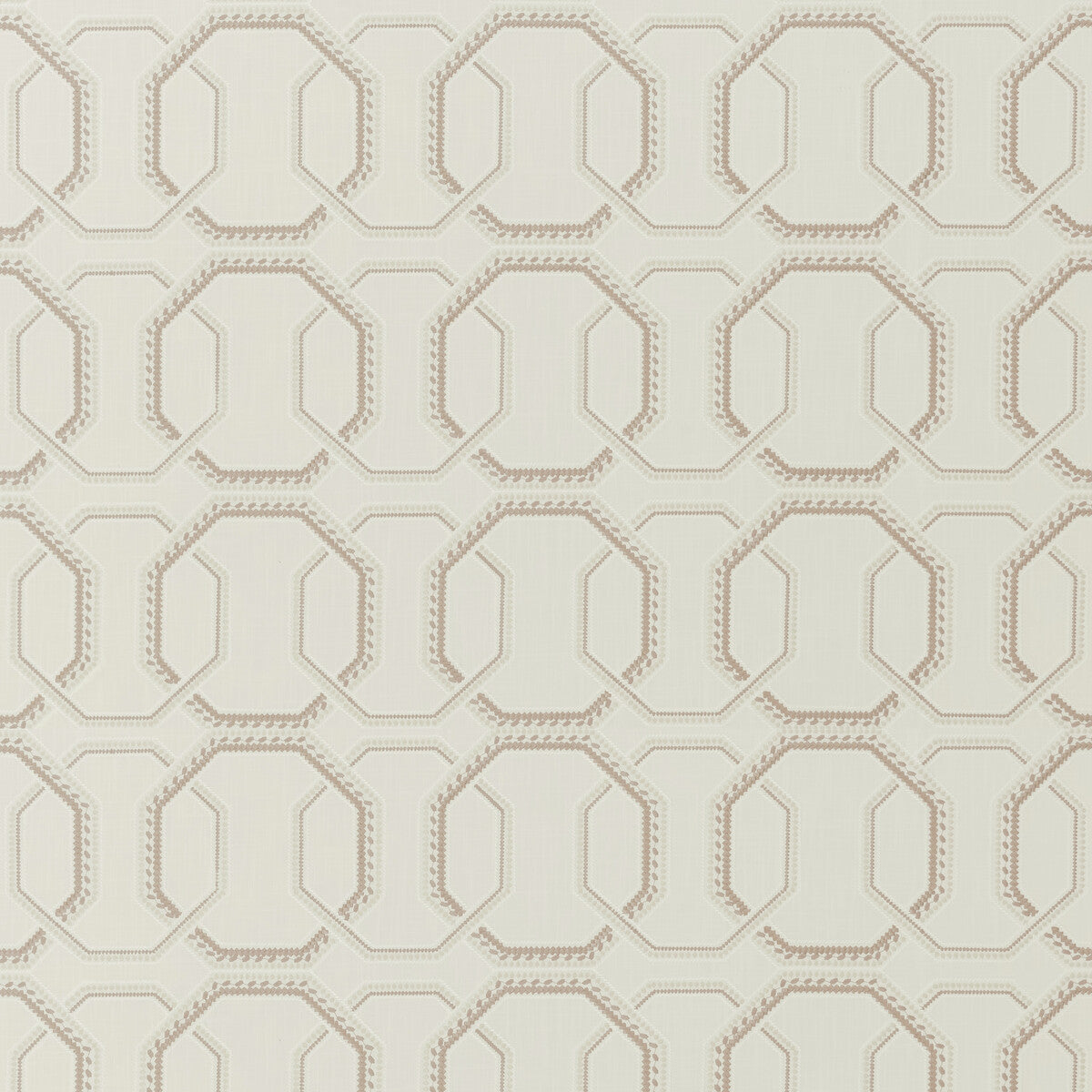 Repeat fabric in ivory color - pattern F1451/02.CAC.0 - by Clarke And Clarke in the Clarke & Clarke Origins collection