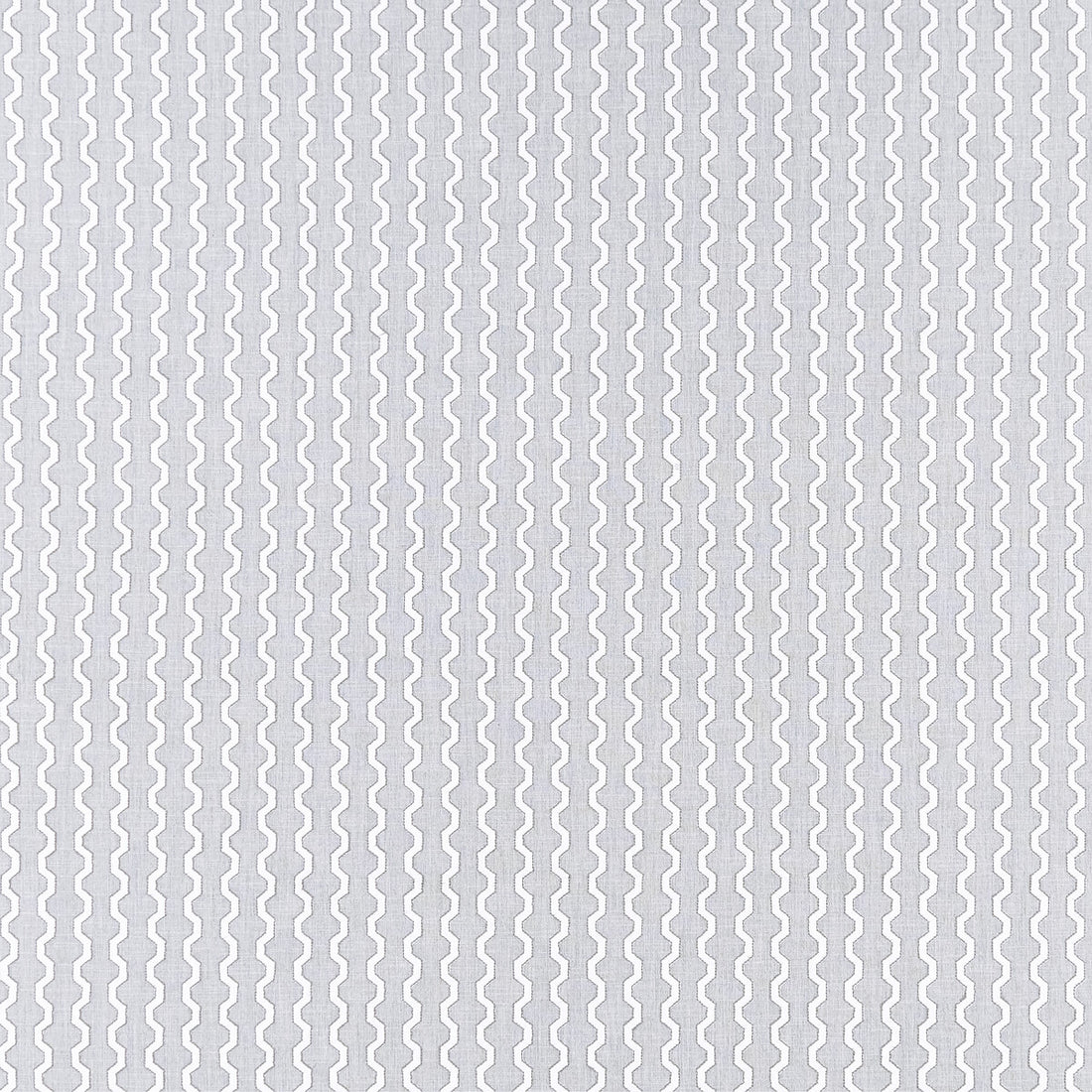 Replay fabric in silver color - pattern F1452/04.CAC.0 - by Clarke And Clarke in the Clarke &amp; Clarke Origins collection