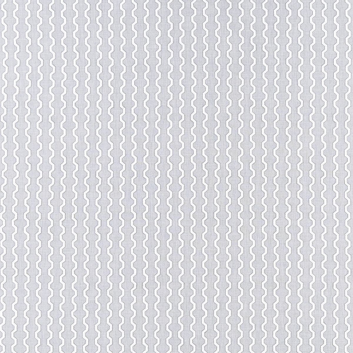 Replay fabric in silver color - pattern F1452/04.CAC.0 - by Clarke And Clarke in the Clarke &amp; Clarke Origins collection