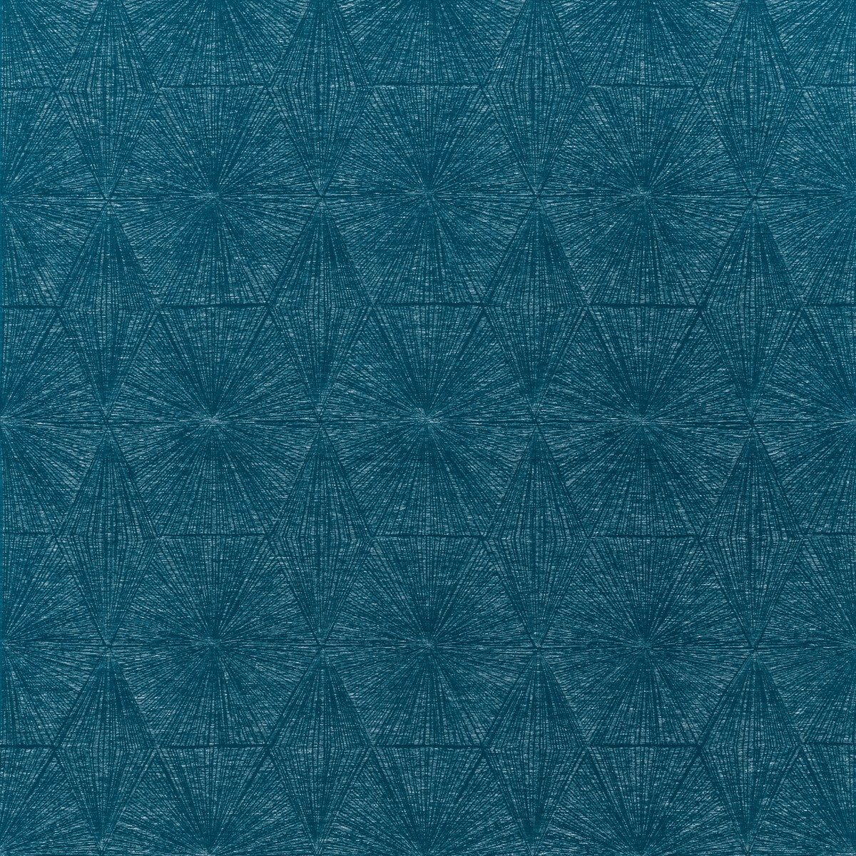 Blaize fabric in kingfisher color - pattern F1456/02.CAC.0 - by Clarke And Clarke in the Geomo By Studio G For C&C collection