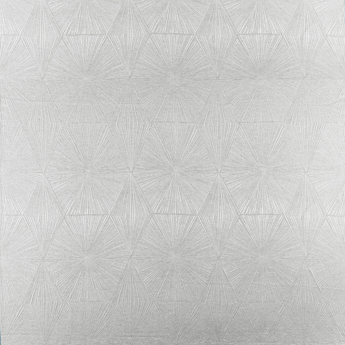 Blaize fabric in pewter color - pattern F1456/03.CAC.0 - by Clarke And Clarke in the Geomo By Studio G For C&C collection