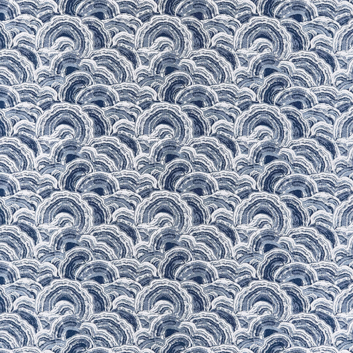 Langei fabric in ink color - pattern F1458/01.CAC.0 - by Clarke And Clarke in the Geomo By Studio G For C&C collection