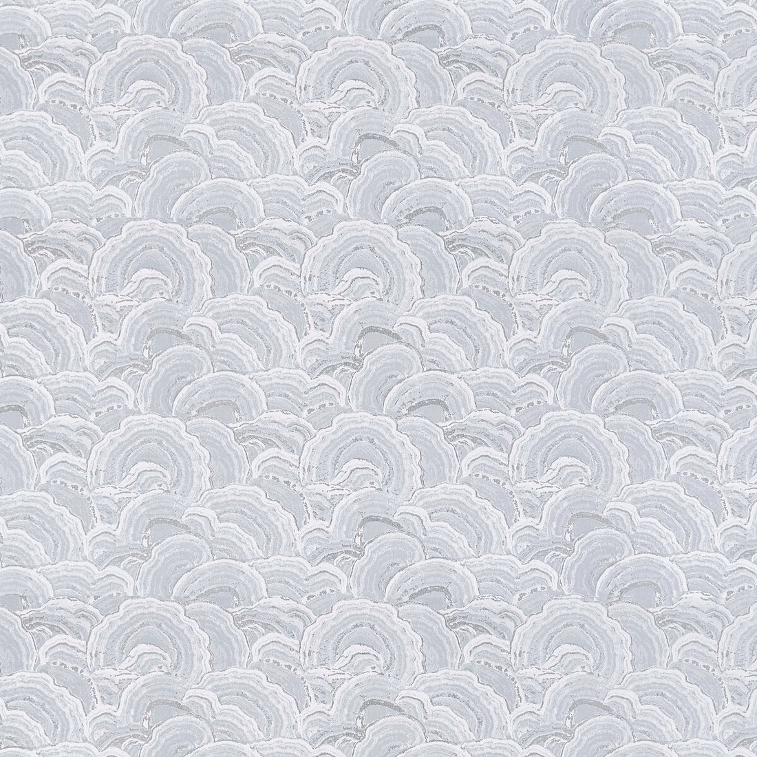 Langei fabric in silver color - pattern F1458/05.CAC.0 - by Clarke And Clarke in the Geomo By Studio G For C&amp;C collection
